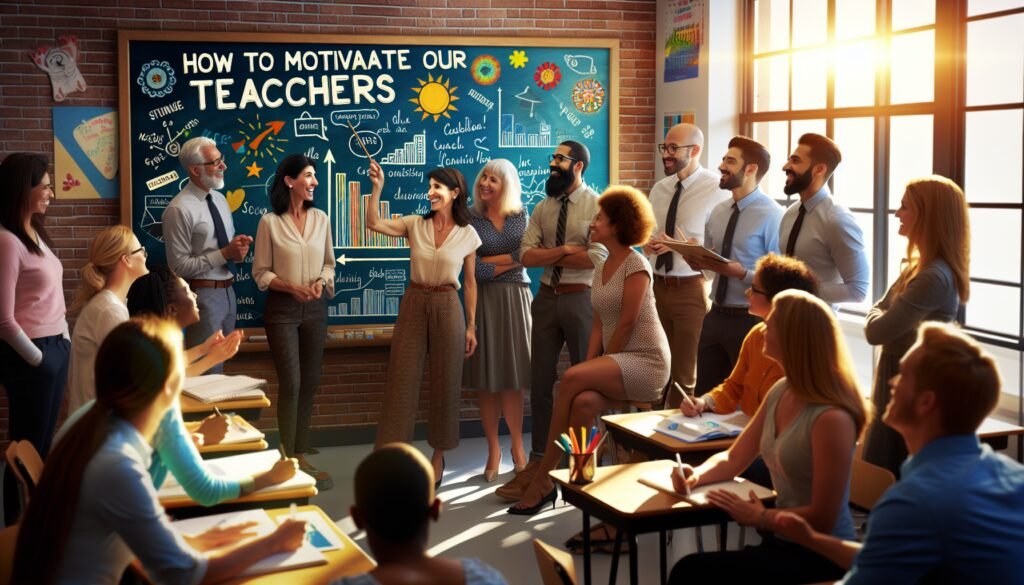 Cómo motivar a nuestro profesorado 4 Cómo motivar a nuestro profesorado